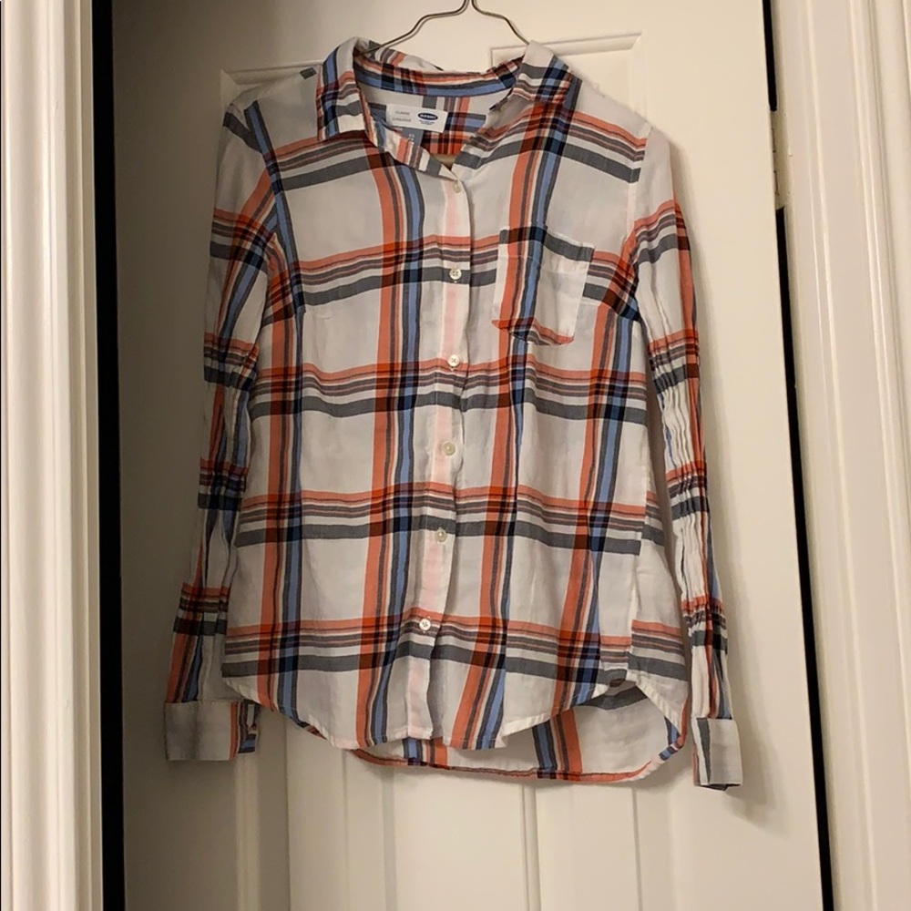 Creme Old Navy Flannel